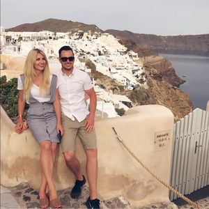 Skirt with Overall Straps